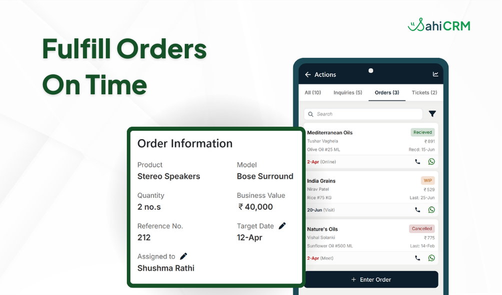 Fulfill Orders